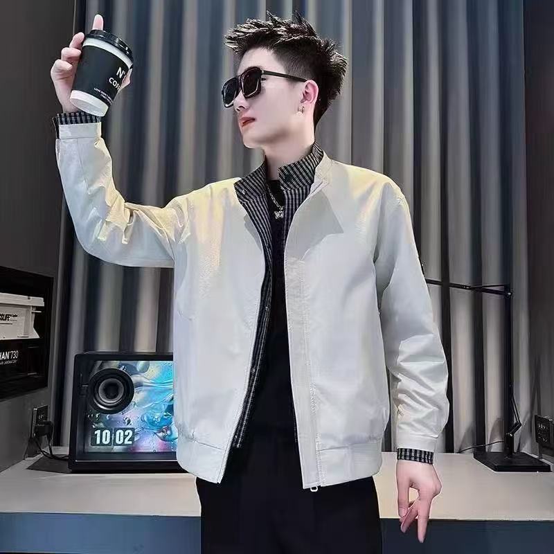 Two-piece jacket, men's spring and autumn trendy, stylish, high-end 2026 new men's clothing Two-piece jacket, men's spring and autumn trendy, stylish, high-end 2026 new men's clothing