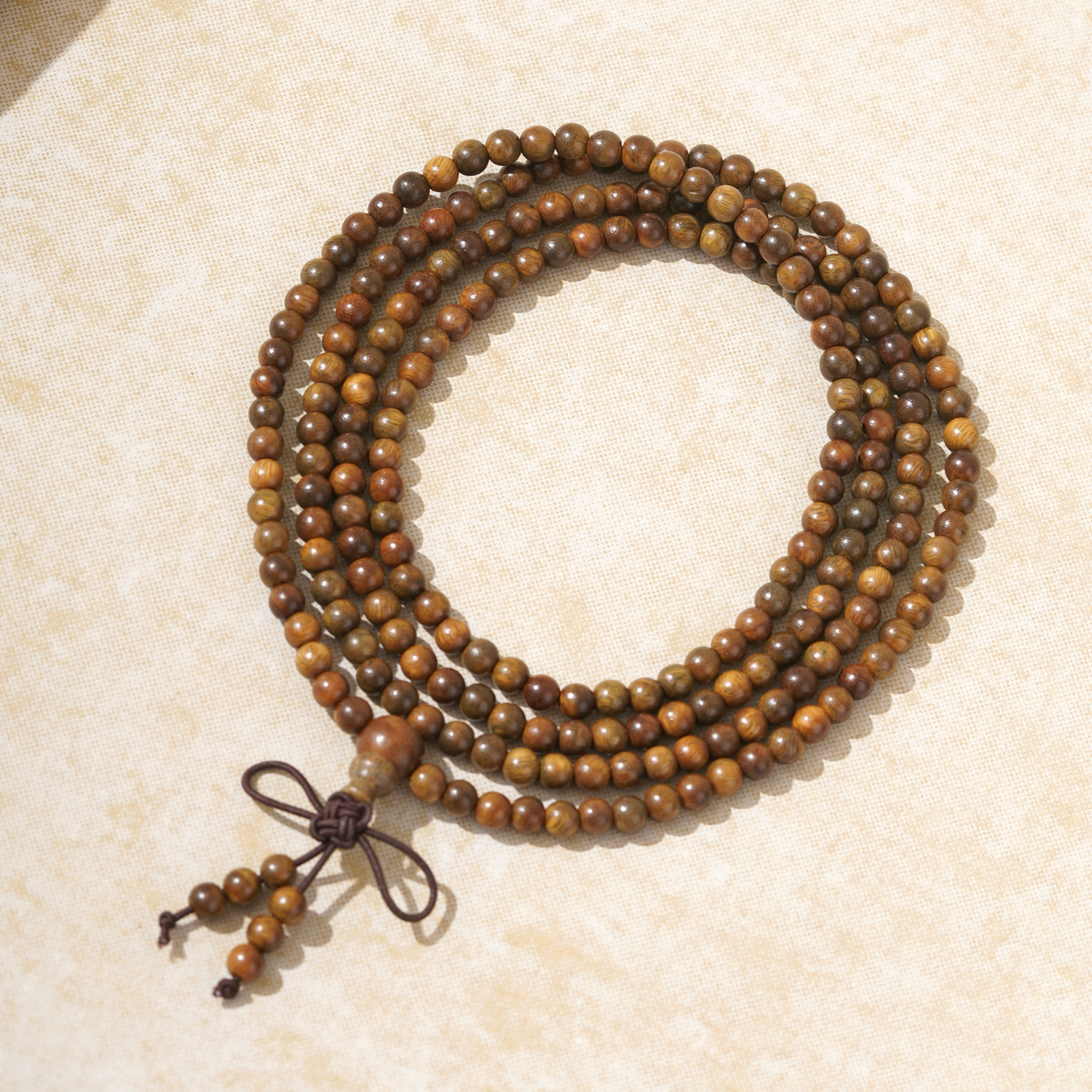 녹색 백단구슬 0.4x216개