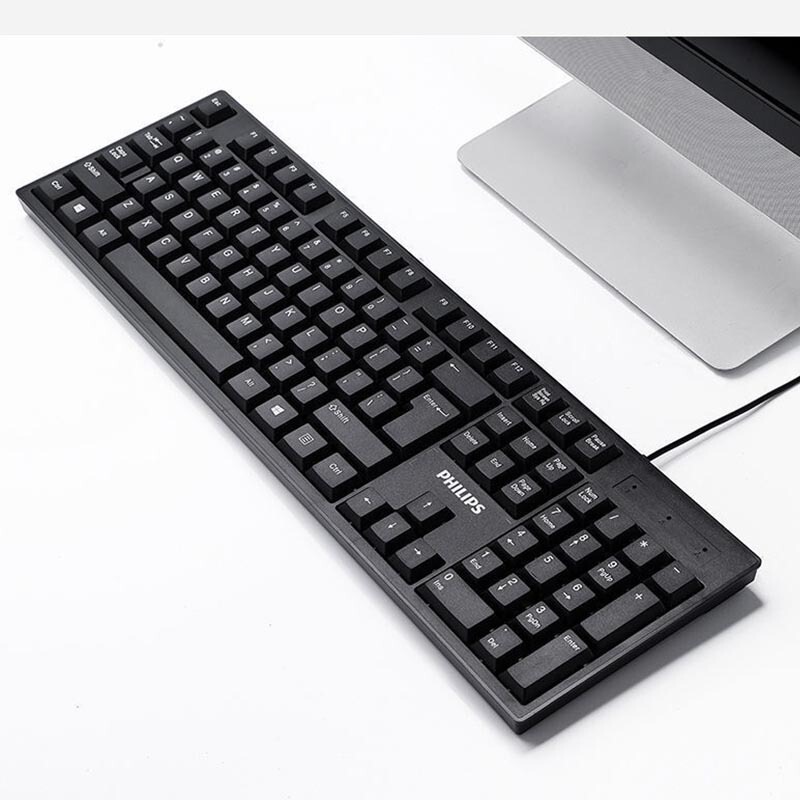 フィリップス6234有線キーマウスセットオフィス家庭用マウスキーボード2点セット現物c234|undefined