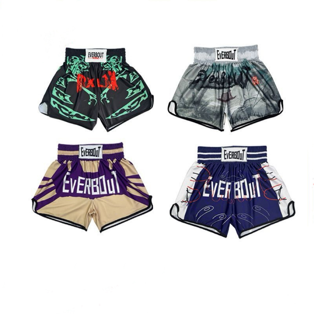Muay Thai Shorts Freestyle Fighting Pants Men and Women Training Clothes Adult Children Boxing Pants Sports Sanda Training Pants Fighting
