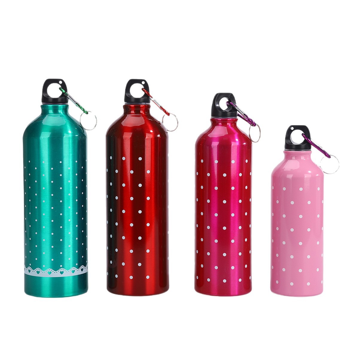 Nuevo simple taza de aluminio portátil de gran capacidad para niños y niñas ciclismo alpinismo botella de regalo taza LOGO al por mayor