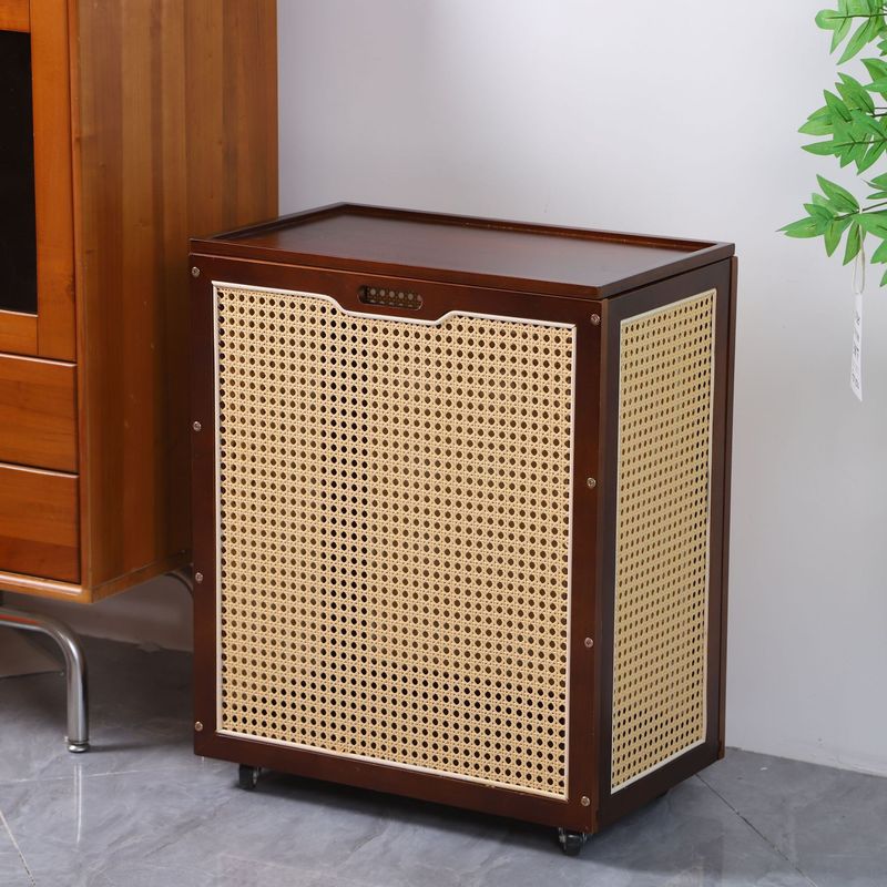 中古無垢材衣類収納バスケット、汚れた衣類バスケット、おもちゃ収納バケツ、見栄えの良い良いもの、取り外し可能な収納バスケット|undefined