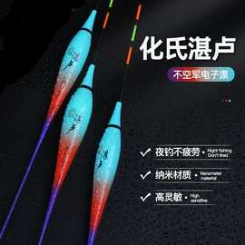 新品化氏湛卢电子漂D60不空军日夜两用钓鱼正品鱼漂浮漂夜光漂5克