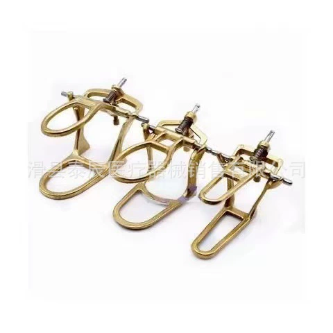 Стоматологический механик простой каркас для укуса Чистая медная каркас для укуса