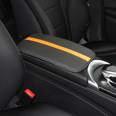 Armrest box pad, armrest box pad heightening armrest