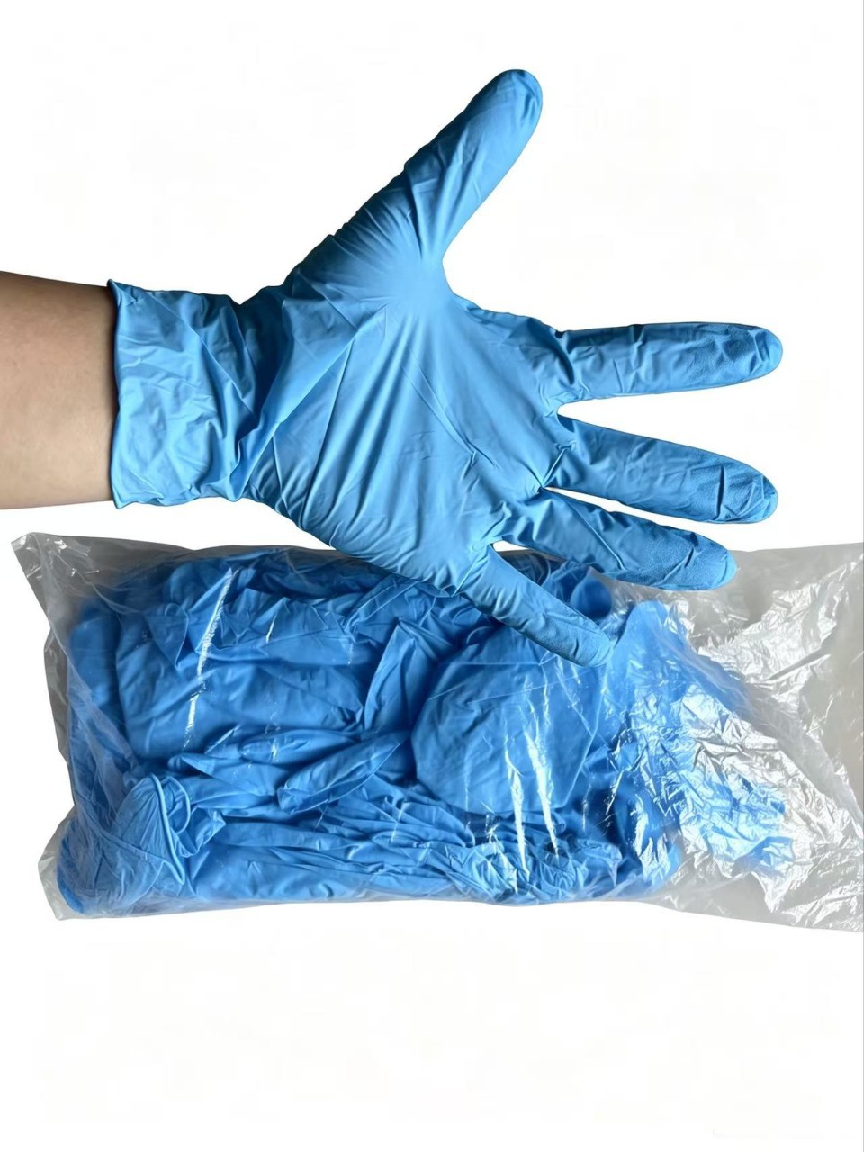 Disposable rubber mechanical oil resistant waterproof gloves