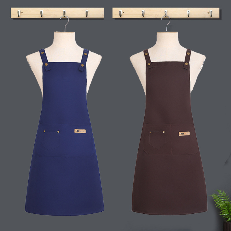Advertising apron LOGO Printing Home Kitchen Waterproof Waterproof…