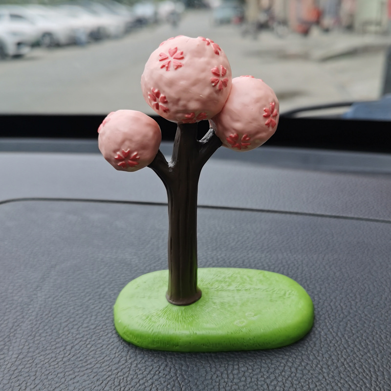 높은 벚꽃 나무 (8*12cm)