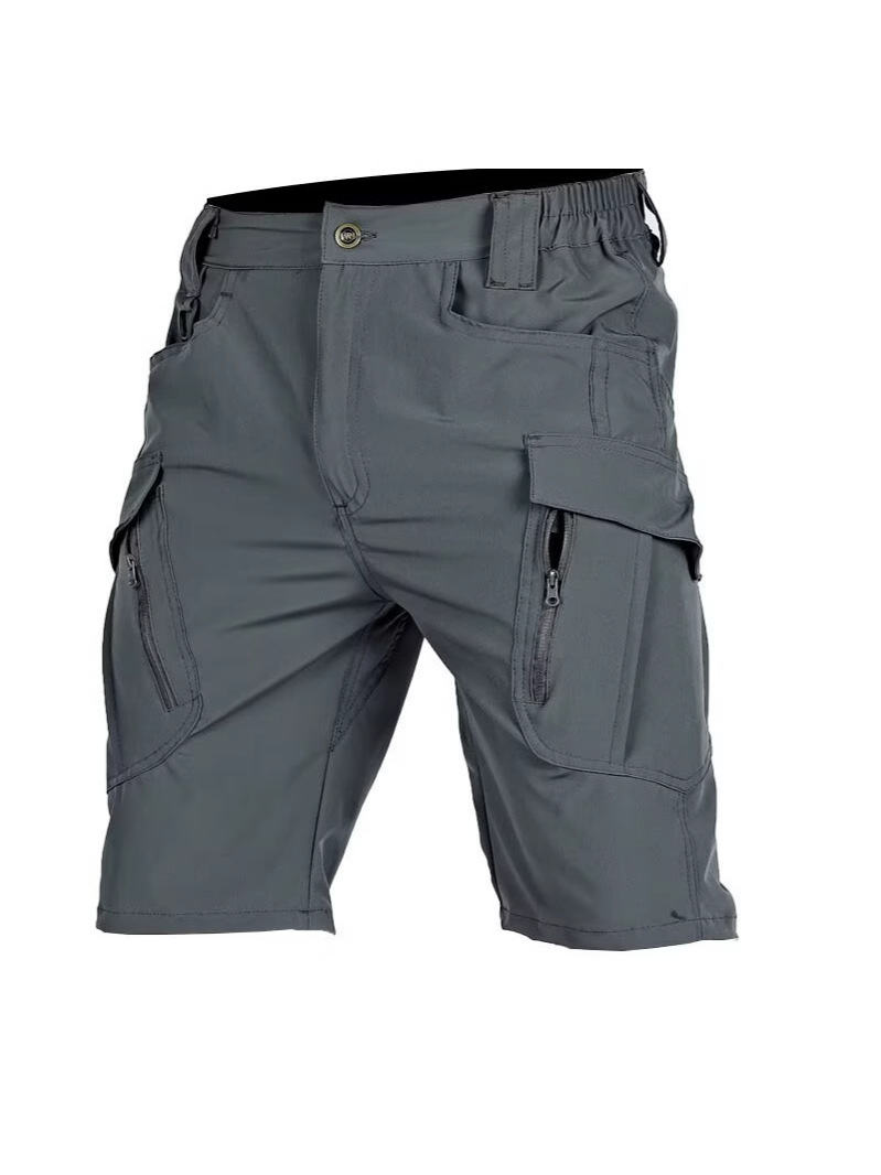 Cross-Border New Product Ix9 Quick-Drying Tactical Shorts Tactical Pants Men's Medium Pants Five-Quarter Pants Quick-Drying Breathable Stretch Cargo Pants