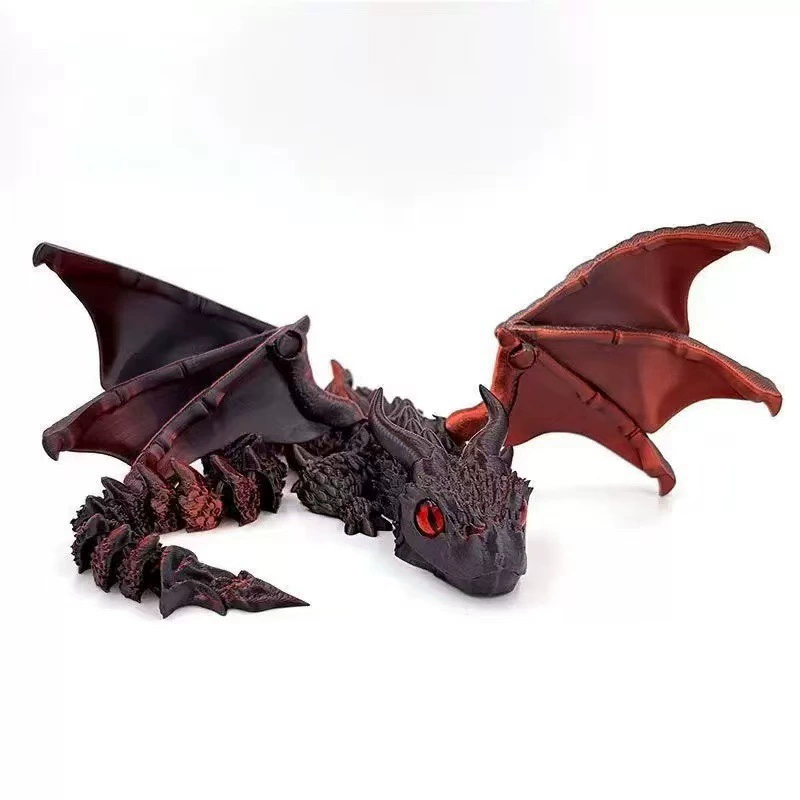 Многосуставная подвижная игрушка, 3D, градиент