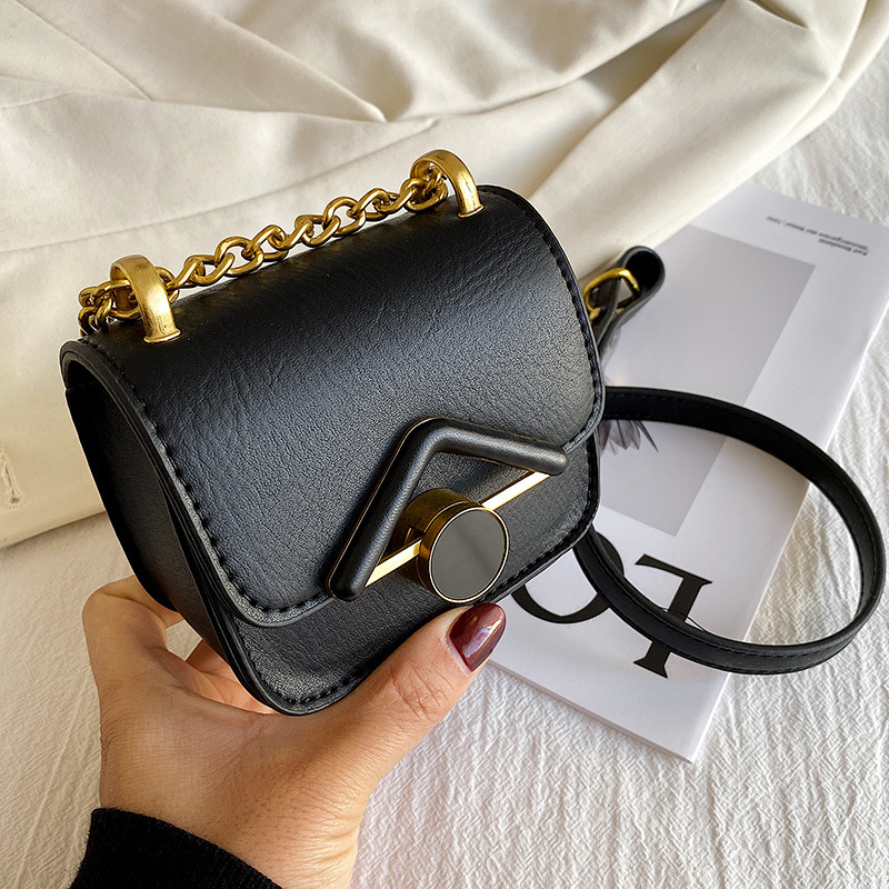 Nuevo bolso de mensajero retro Ruitong estilo occidental de moda bolso de hombro de los niños para las mujeres Estilo coreano mini bolso de lápiz labial 2022 Otoño e Invierno