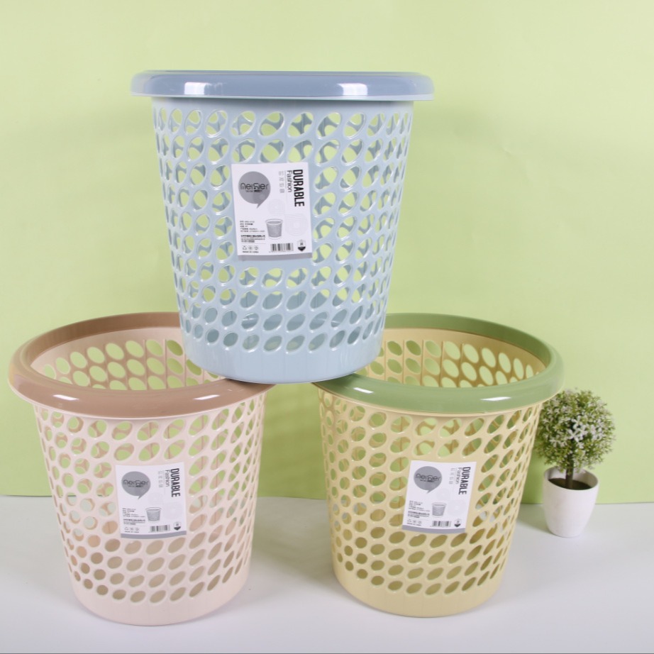 fashionable plastic creative garbage can for home use