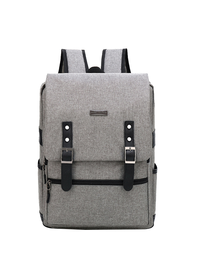 Mochila de viaje para hombres mochila de computadora de moda de alta capacidad multifuncional bolsas escolares universitarias logotipo de impresión casual