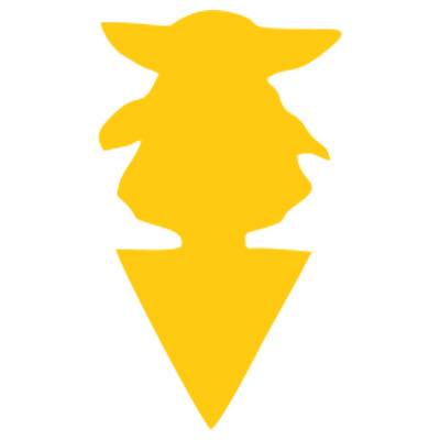 Placa atrapada de insectos transfronterizos doble cara trampa de moscas de forma extraña trampa de insectos placa amarilla patrón de pegamento de insectos trampa