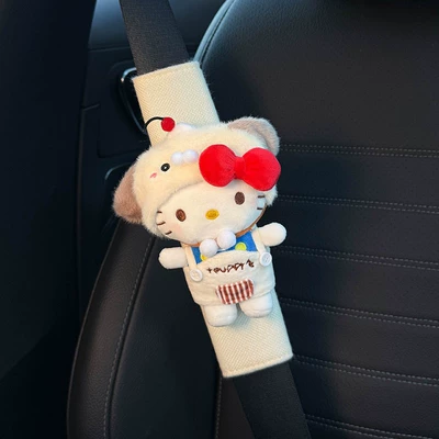 Seat belt shoulder pad – New Model Car Seatbelt Shoulder - white-for-all-seasons-puppy-set-kt