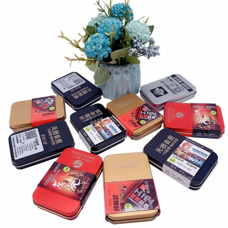 现货SE9直位U盘铁盒包装马口铁盒 方形U盘铁盒磁铁魔方包装可定制