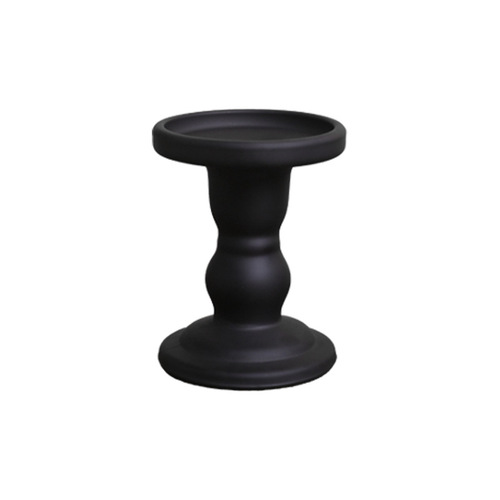 American retro black iron candlestick home candlelight dinner table decoration ornaments B&B decoration photography props