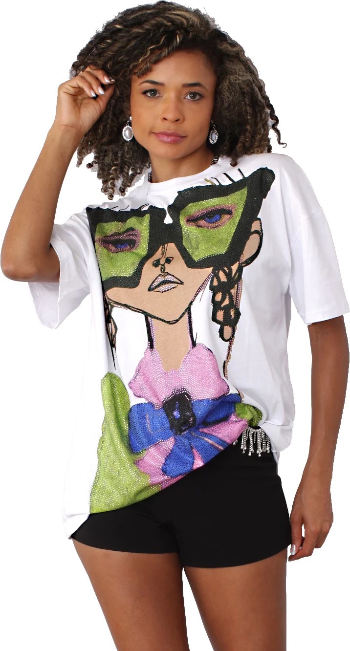 Women's T-shirt Short Sleeve T-Shirts Printing Casual Streetwear Cartoon display picture 5