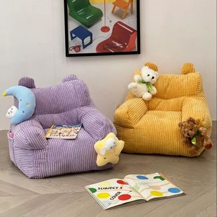 Children's Sofa, Cute Little Sofa, Baby's Cute Little Month-Old Can Lie down and Sleep, Special Living Room Red Panda Nest for Kidsren