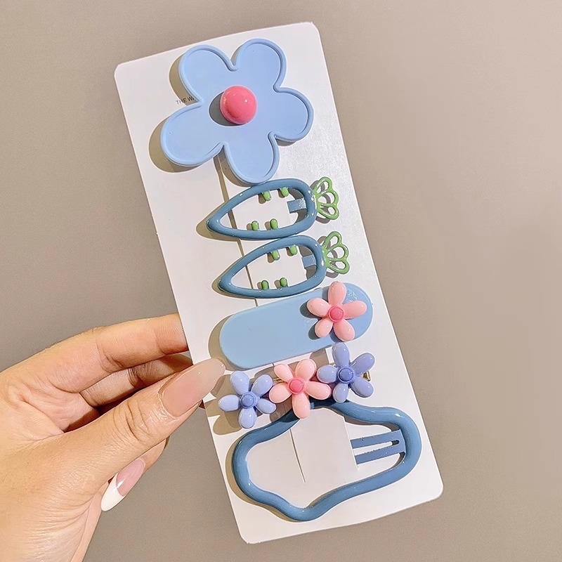 2025 nueva horquilla de dopamina de verano linda horquilla de flequillo de todo fósforo niña coreana pinza lateral accesorios para el cabello sombreros