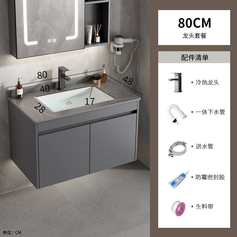 Mayorista espacio de aluminio tipo pared lavabo gabinete combinado cerámica baños de casa pequeña piscina lavabo hotel