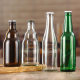 Creative cold extraction coffee bottle 330ml crown cover soda drink red wine empty bottle brown glass beer
