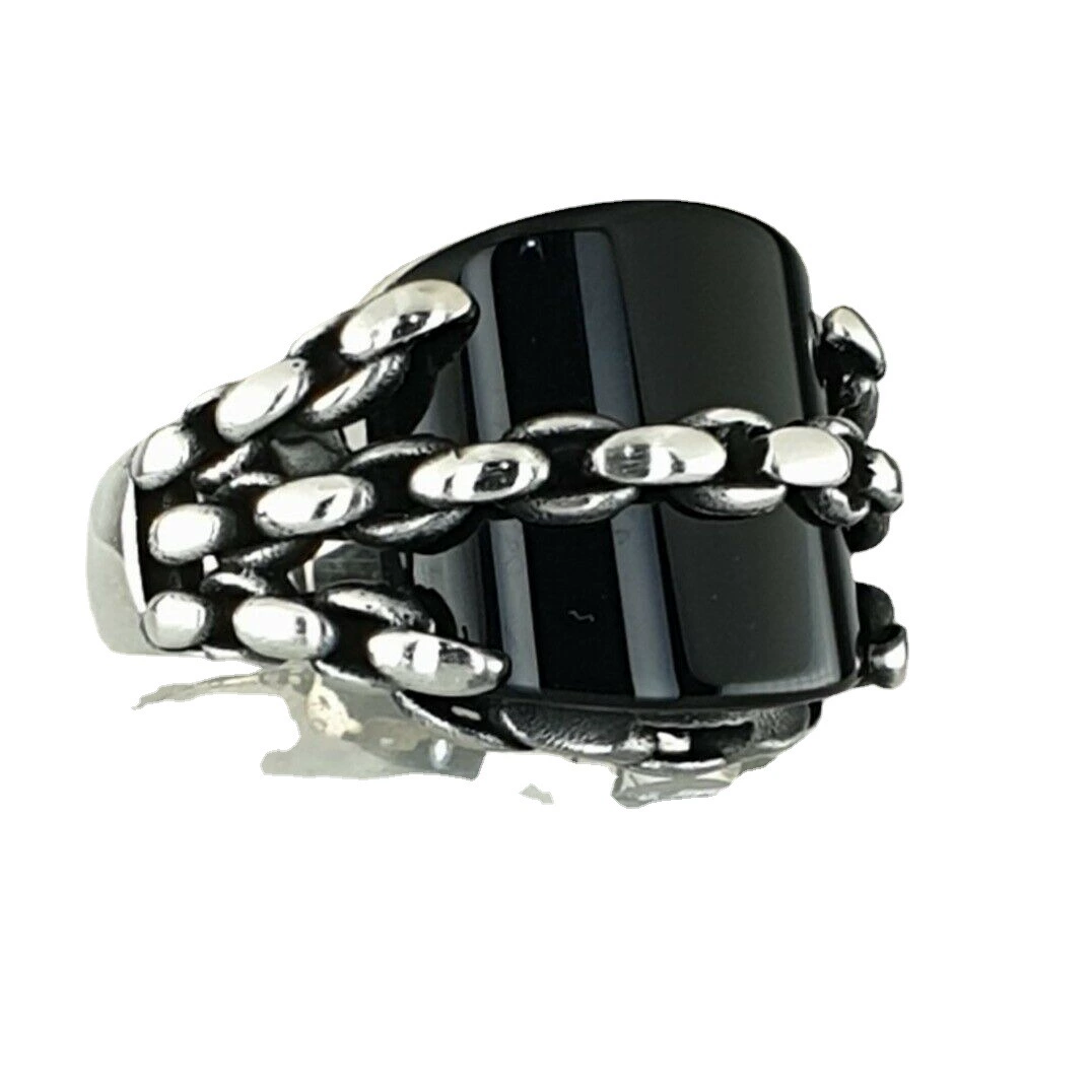 Accessory, retro zirconium, ring with stone, European style, wholesale