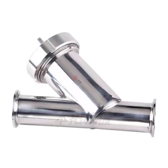 Фильтр из нержавеющей стали 304 быстрая установка Y-образный фильтр пищевой гигиенический класс оптовый зажим трубы фильтрация