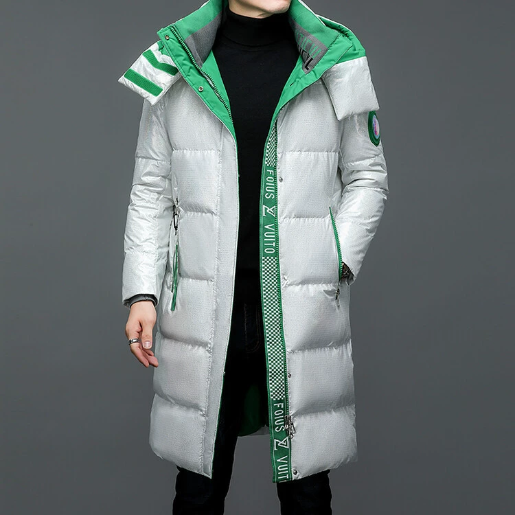 Trend down jacket for men and women, increased thickness
