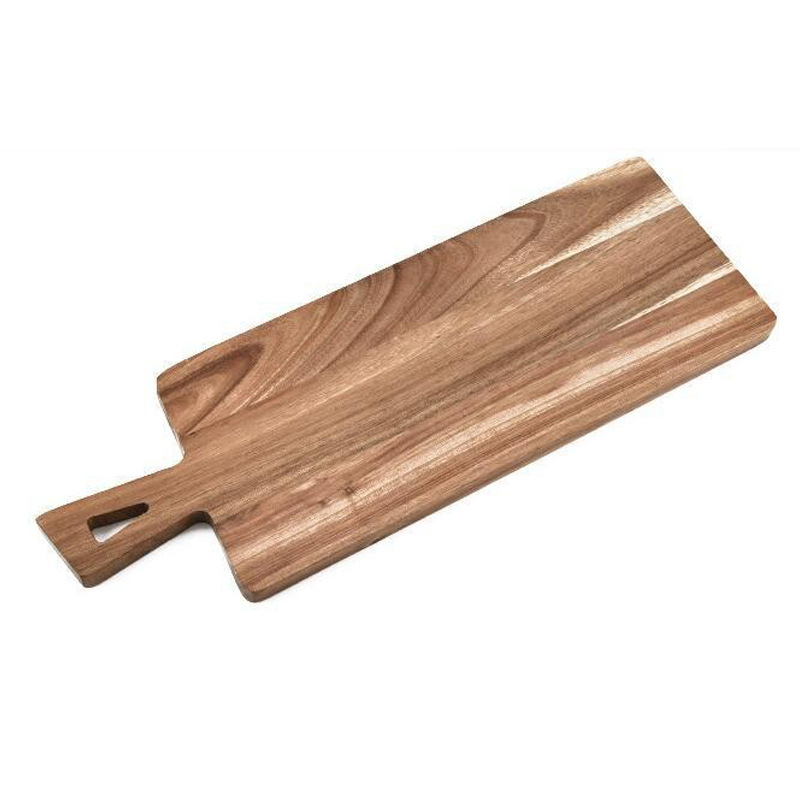 Acacia tablero de cortar tablero de pizza de madera tablero de alimentos cocina hogar tabla de cortar de madera