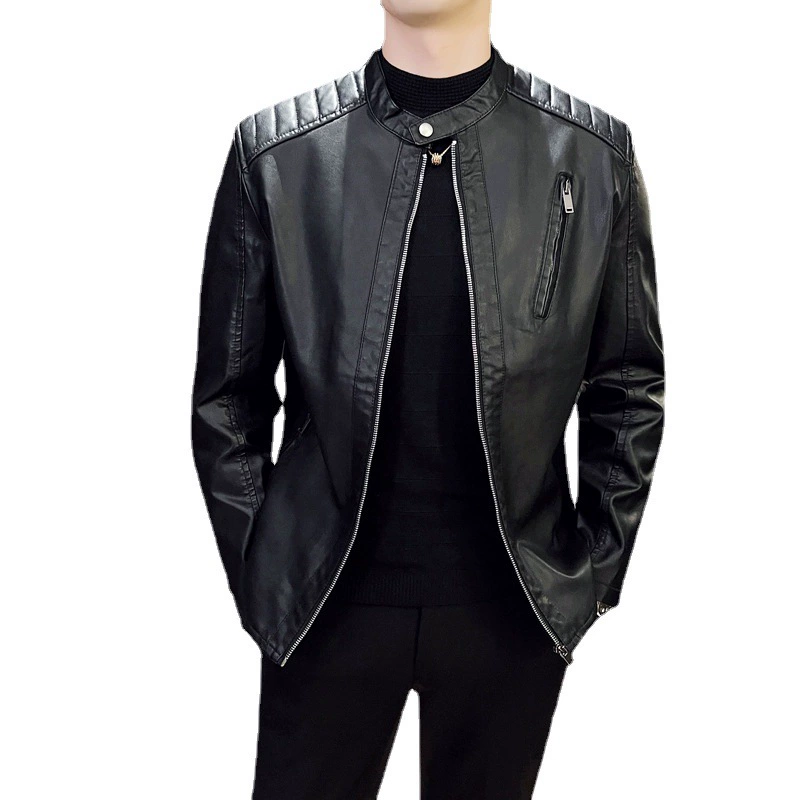 Short demi-season trend down jacket, Korean style, slim fit