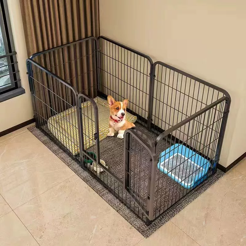 Забор для домашних животных собака комнатная клетка для собак средняя и маленькая собака Тедди Корги изоляционная дверь забор бытовой забор