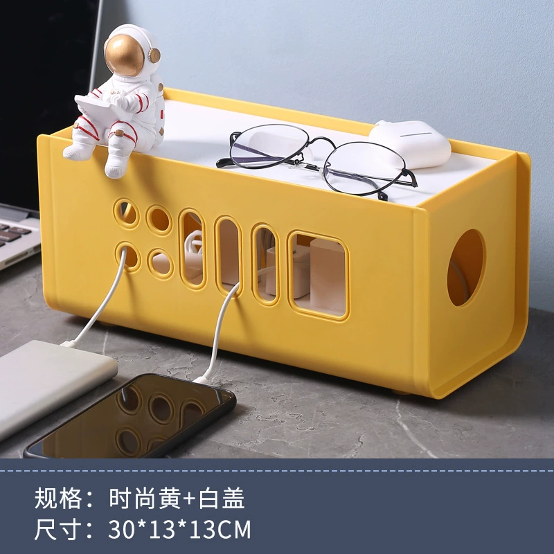 Bio Star Storage Box with Power Supply and Charger – Multi-Function Cable Organizer & Storage System