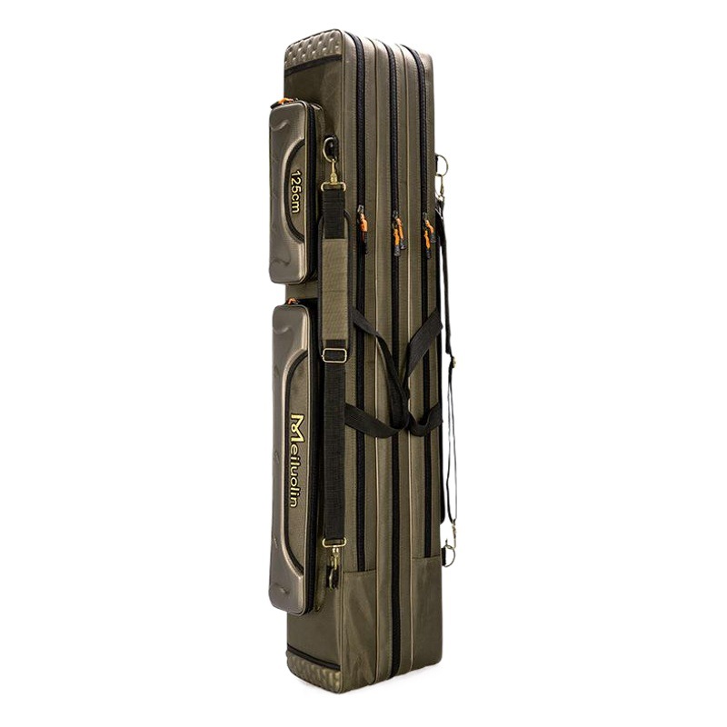 Oxford cloth multi-functional waterproof fishing rod bag large capacity thickened fishing gear bag fishing bag cross-border Outdoor Fishing Rod bag