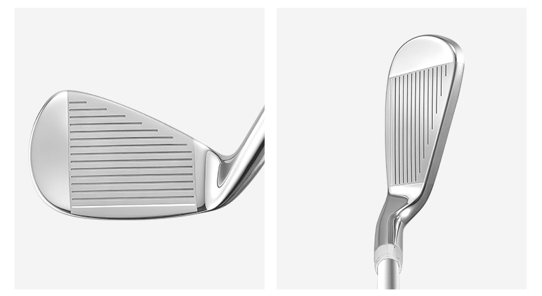 Bộ 6 gậy sắt golf nữ PGM-G500 inox 7, mặt đập siêu mỏng — Bộ 6 gậy sắt (cán carbon cấp L) hồng san hô LTG079, Bộ 6 gậy sắt (cán thép) hồng san hô LTG079, Bộ 6 gậy sắt (cán carbon cấp L) trắng tím LTG079, Bộ 6 gậy sắt (cán thép) trắng tím LTG079 chi tiết 7