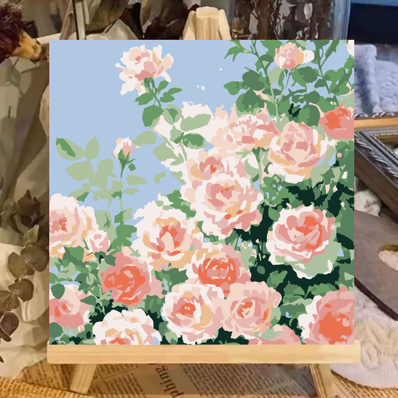 R080 / 20*20cm paint+brush+backing board