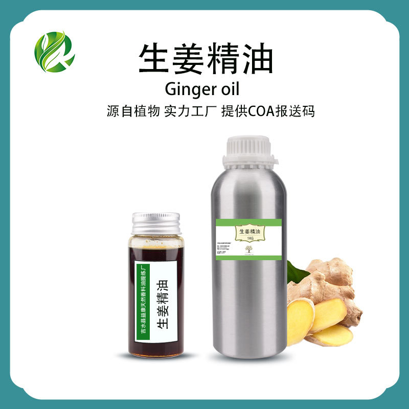 生姜精油老姜按摩刮痧植物单方精油日化原料 生姜油厂家批发