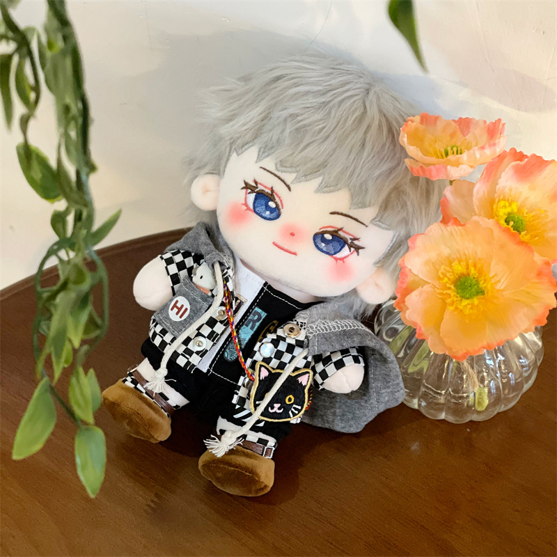 20cm沈星回棉花娃娃恋与深空系列毛绒原创明星公仔节日礼品现货