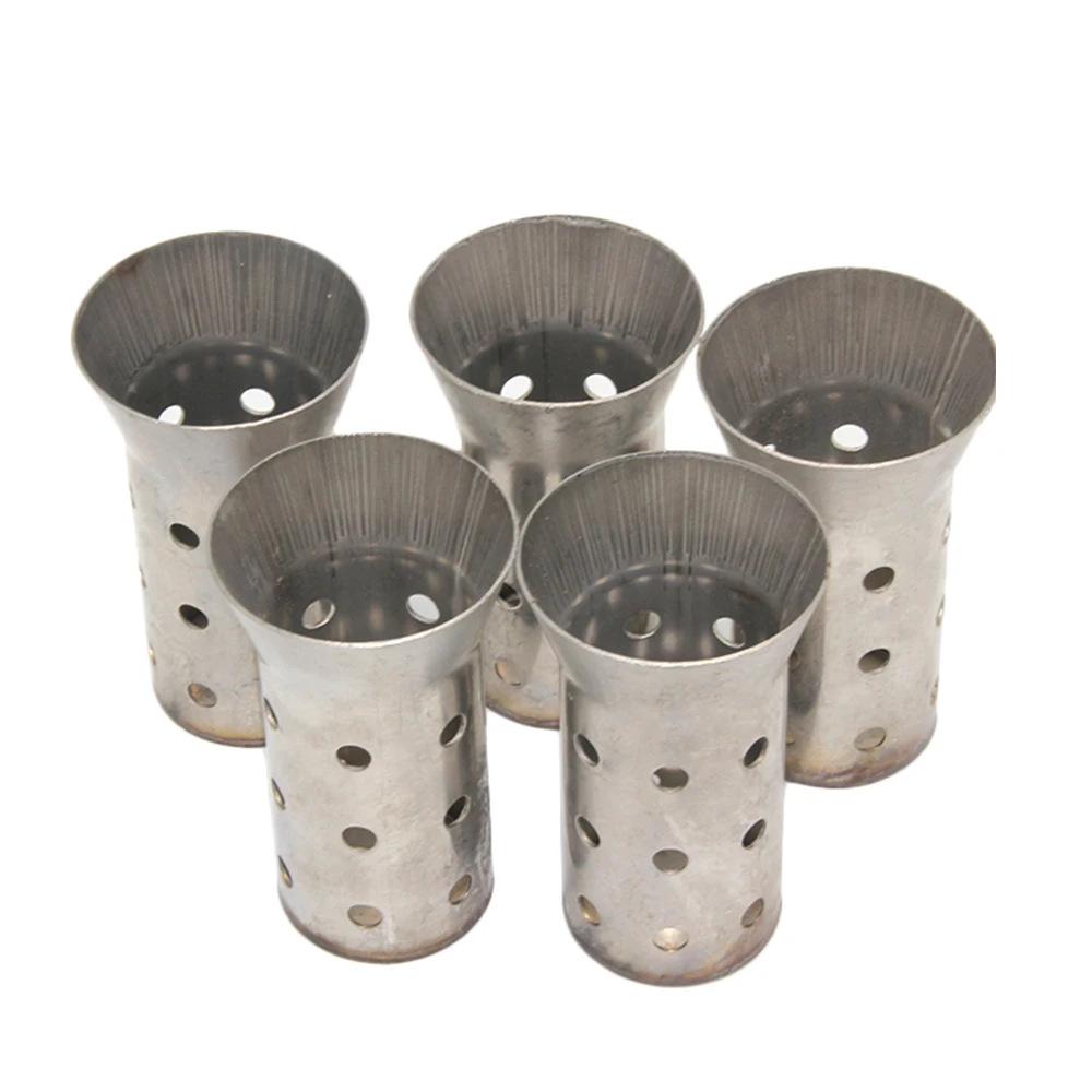 Motorcycle Exhaust Pipe Tail Section Silencer Large Displacement Sports Car Modified 51mm Honeycomb Low-Pitched Silencer Plug Silent Plug