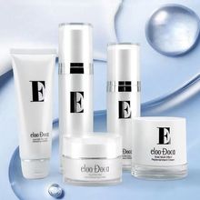 艾璐卡五件套洗面奶柔肤液精华乳蜗牛霜羊奶霜补水保湿嫩肤水乳面