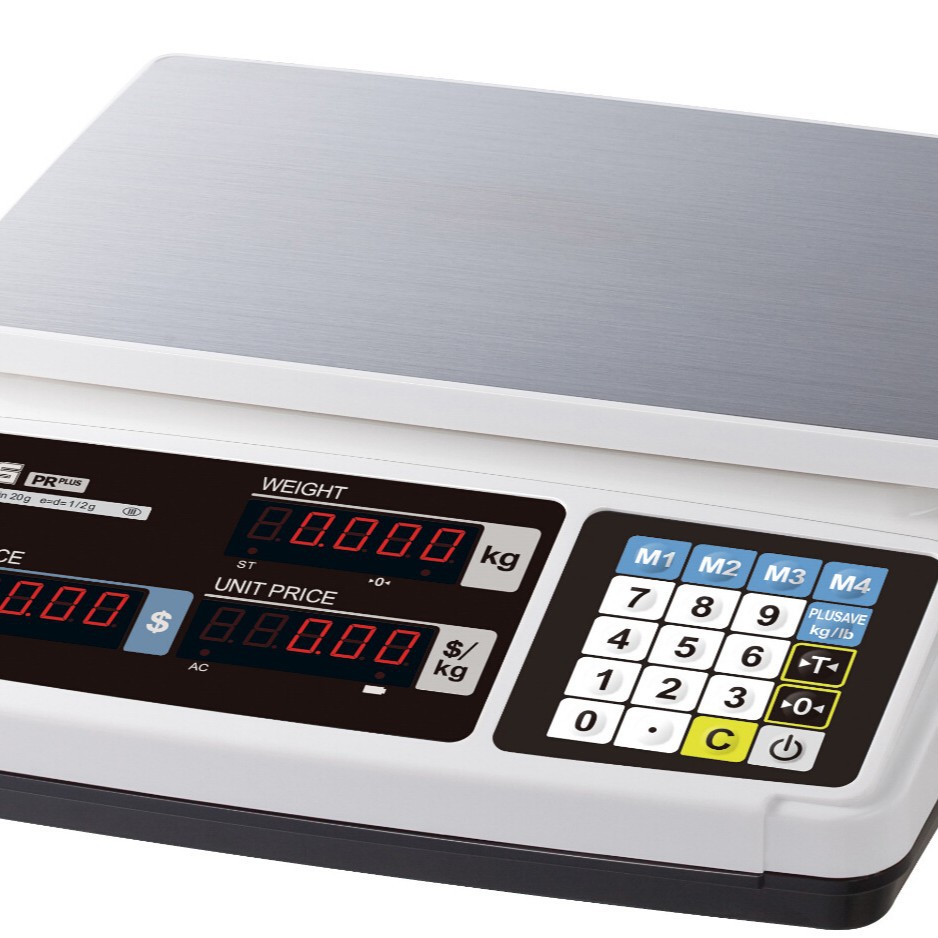 PR PLUS韩国凯士prplus电子计价秤称 收银机秤 RS232串口秤POS