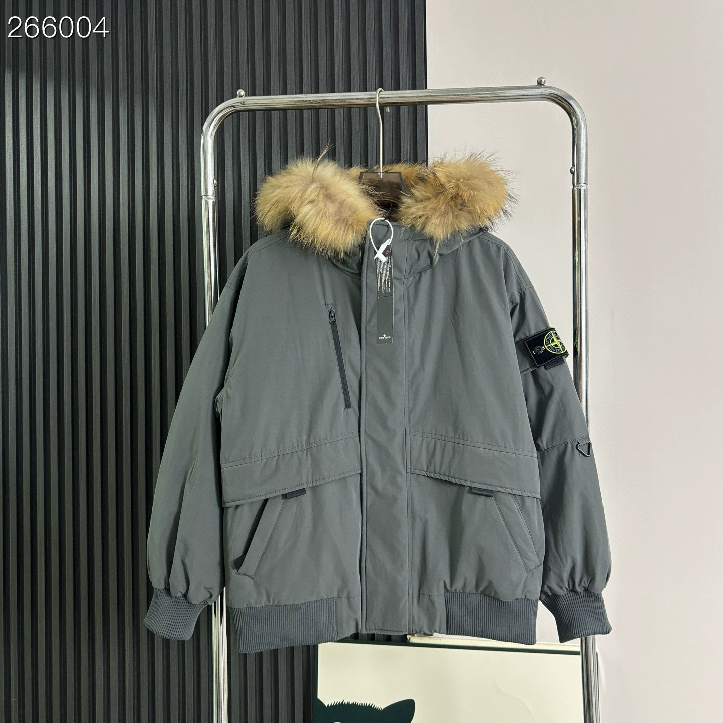 Кросс-бордер Stone Stone Island рабочая одежда Bread Parker пуховик по национальному стандарту 90 флис холодостойкий костюм острова