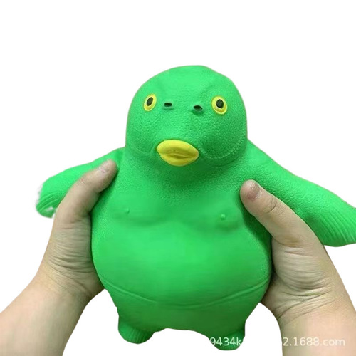 Internet celebrity's decompression tool, Mr. King Gorilla, funny green-headed fish, fun pinching and pressing to vent, reduce and decompress toys