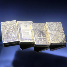 ZORRO佐罗整铜雕铣薄款战甲煤油打火机ZL8可代发