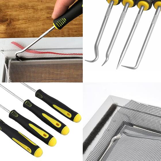 Auto repair oil seal hook 10-piece set mini special-shaped oil seal puller O-ring seal auto protection tool