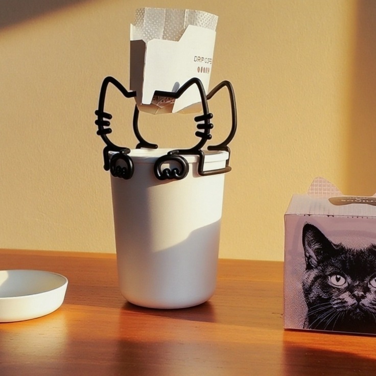 美诺思minos 猫咪Neko Brew咖啡挂耳支架手冲咖啡可拆卸架子托盘|undefined