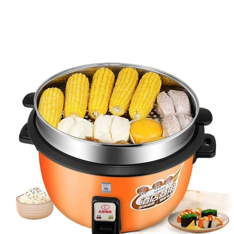 Capacious big extra large old-fashioned rice cooker for commercial use