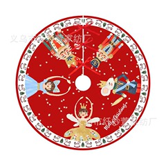 国境を越えた新しいクリスマスツリーの木のスカートクリスマスパーティーのシーンエプロンの木のマットの装飾品の木の底のエプロンの卸売りは決めます。