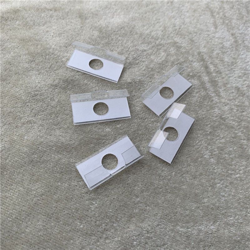 约100个卡背PVC挂钩不干胶耳钉耳环饰卡配件项链卡饰品塑料卡片