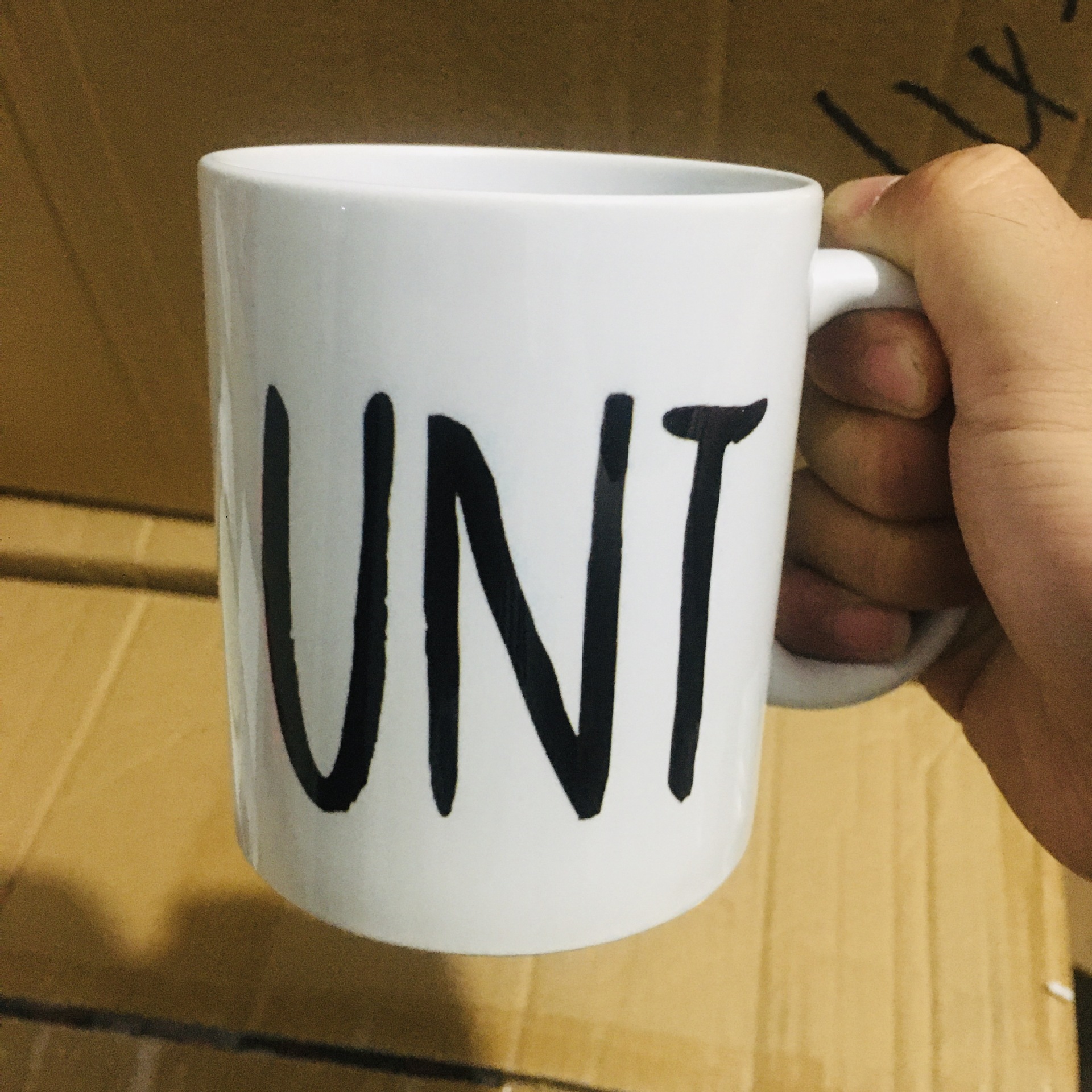 UNT керамическая подарочная чашка кофе кружка на заказ с логотипом друга подарочная чашка воды